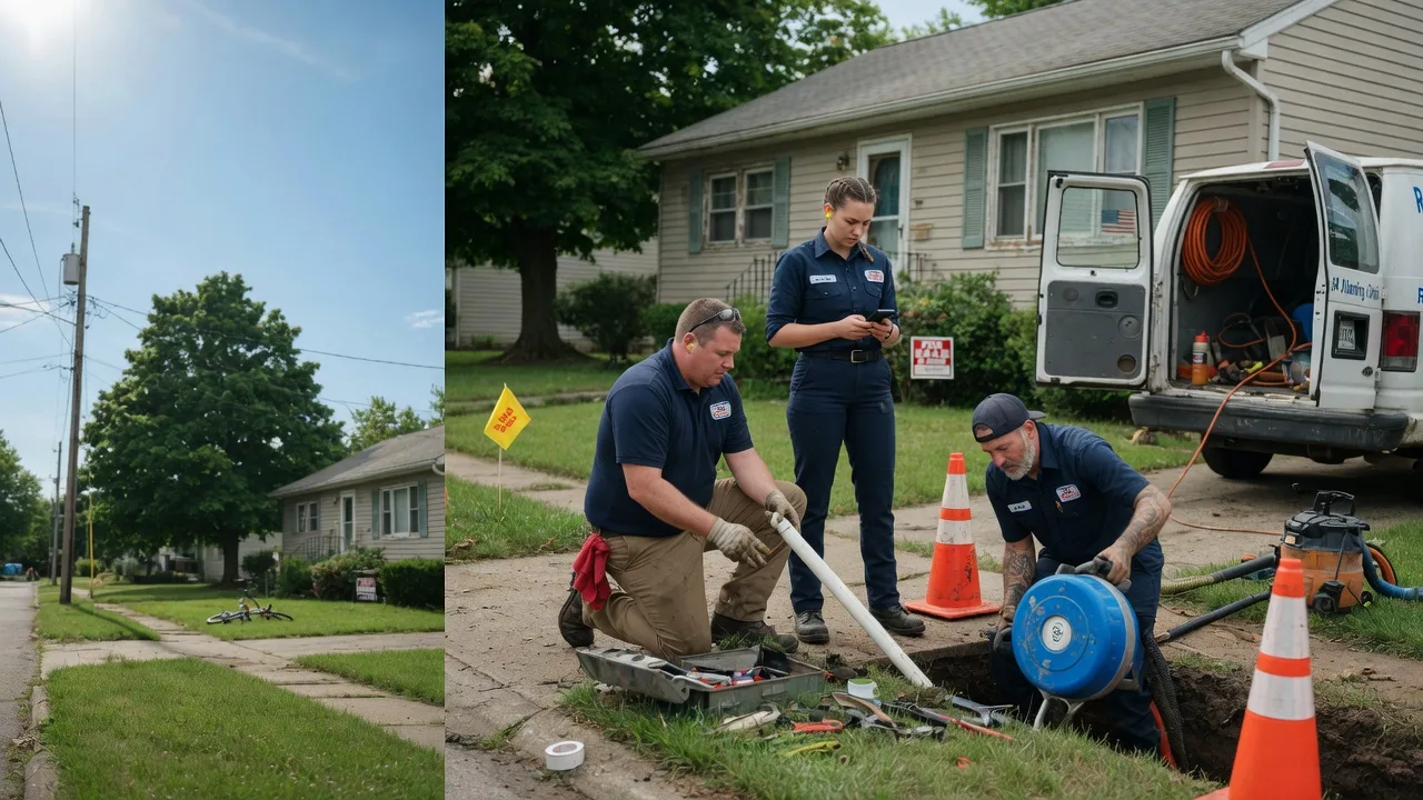 Sewer Line Repair in Burlington, WV near me